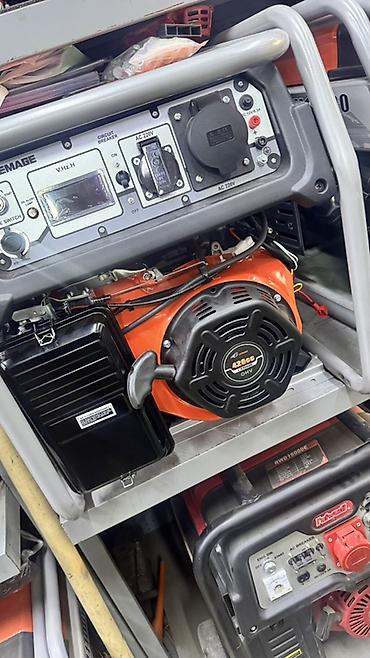 Генераторы: Бензиновый генератор KEMAGE KM6500 Описание: - Мощная одноцилиндровая — 1