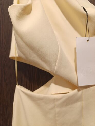 Haljine: Zara S (EU 36), bоја - Žuta, Večernji, maturski, Top (bez rukava) — 15