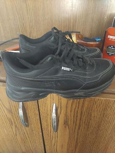 oznake na obuci: Puma muške patike – crne - Model: sportsko-casual patike sa — 1