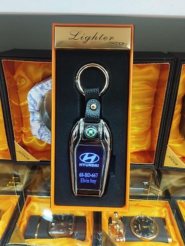 Bijuteriya: USB şarjlı alışqan-asaqlıq - USB ilə şarj olunan elektron alışqan – — 1