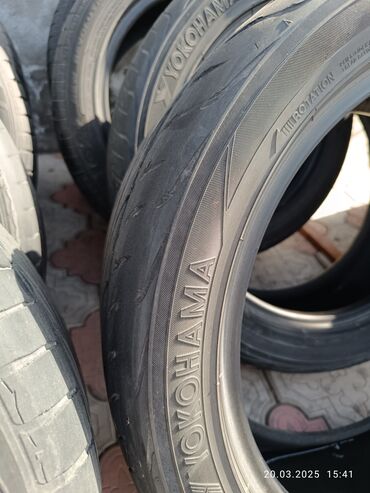 Шины: R- 18 235/50/18 yokohama 4 штук 235/55/18 dunlop 5 штук 255/45/18 — 13