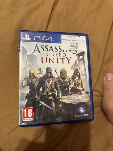 PS4 (Sony Playstation 4): Unity-30 cod-30 assassin creed 4-30 fifa 20-30 fifa 17-20 horizon-30