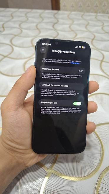 iphone satilir: IPhone 14, Qara — 7