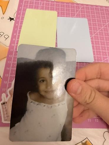 ask seti: Hilal Polaroid ölçülü foto kartlar – fərdiləşdirilən Məhsul təsviri — 1