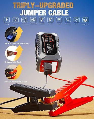 motor atv: GOOLOO A7 12-in-1 Jump Starter + Hava Kompressoru Brend: GOOLOO — 5