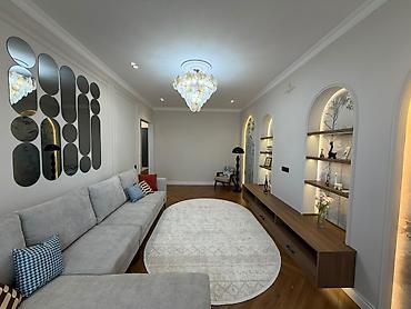royal: 3 комнаты, 100 м², Вефа ТЦ Элитка, 12 этаж, Дизайнерский ремонт — 3