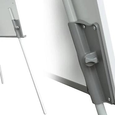 Ostali kancelarijski nameštaj: Flipchart Coyote – tronožac, sklopiv - Magnetna bela tabla sa — 7