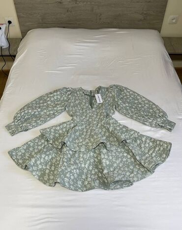белое платье для беременных: Кече көйнөгү, Кыска модель, XL (EU 42)