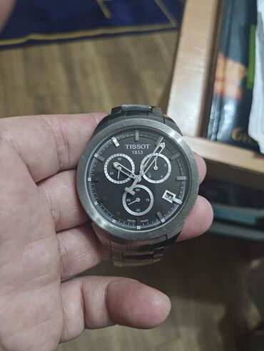 Классические часы: Классические часы часы, Tissot, Швейцария, Секундомер, Мужские