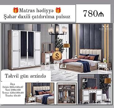 ali bebe mobilya: Yataq desti rəng seçimi var — 1