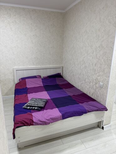 аренда квартир на долгий срок в городе ош: 1 комната, Душевая кабина, Постельное белье, Кондиционер