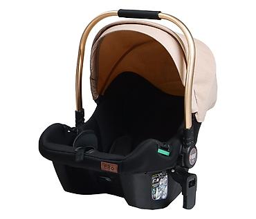 prsluci za devojcice h: BBO MegaMove Set – 2u1 kolica sa I-Size autosedištem, Latte (SKU — 1
