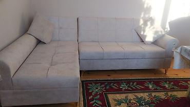 Divanlar: Kunc divan 300azn. teze kimidi. açilir. bazalidi. olçu 150×240. Unvan — 1