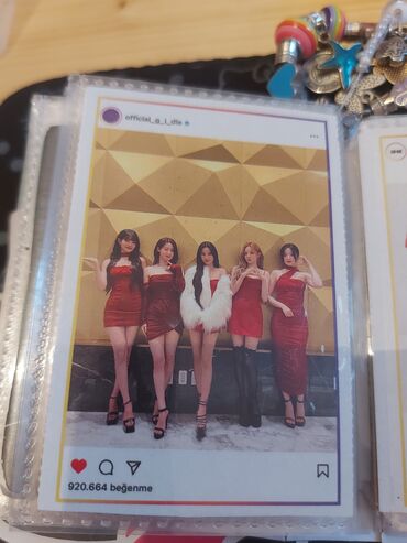 Kolleksiya kartları: Kpop kartlari.hediyyeler coxdur.baki erazisine catmirilma var — 23