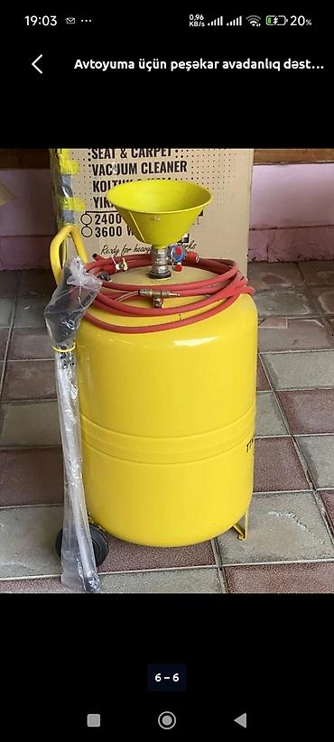 generator icarəsi: Avtoyuma və detallı təmizlik üçün peşəkar avadanlıq dəsti Tərkib: - — 2