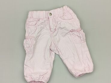 Baby material trousers, 6-9 months, 68-74 cm, H&M, condition - Very good