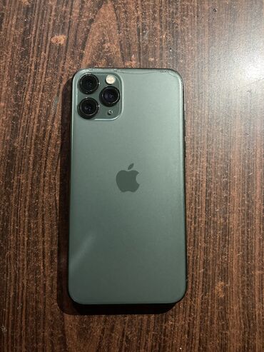 telefon iphone 11: IPhone 11 Pro, 256 GB, Alpine Green, Simsiz şarj, Face ID