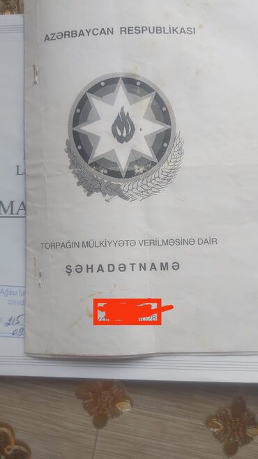 Torpaq sahələrinin satışı: 6 sot, Tikinti, Mülkiyyətçi, Kupça (Çıxarış) — 9