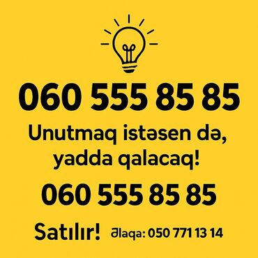 Nömrə: ( 050 ) ( 7711314 )