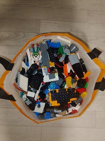 arvit boost appetit: Большая смесь деталей LEGO в мягкой сумке-органайзере. - — 1