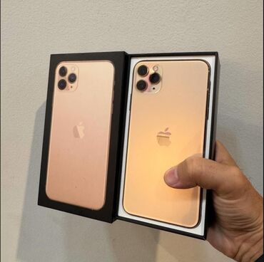 Apple iPhone: IPhone 11 Pro, 256 GB, Qızılı, Zəmanət, Kredit, Simsiz şarj