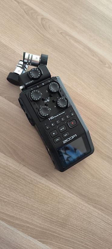 nikon d 90: Zoom H6 Handy Recorder – portativ çoxkanallı səsyazma qurğusu Çox az — 6