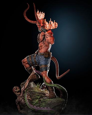 Статуэтки: 3D печать на современных принтерах от компании ELEGOO Saturn 4 Ultra — 15