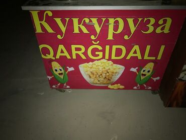 попкорн аппарат бишкек в Азербайджан | Аппараты для попкорна: 150 manat bişmiş qarğıdalı aparatı