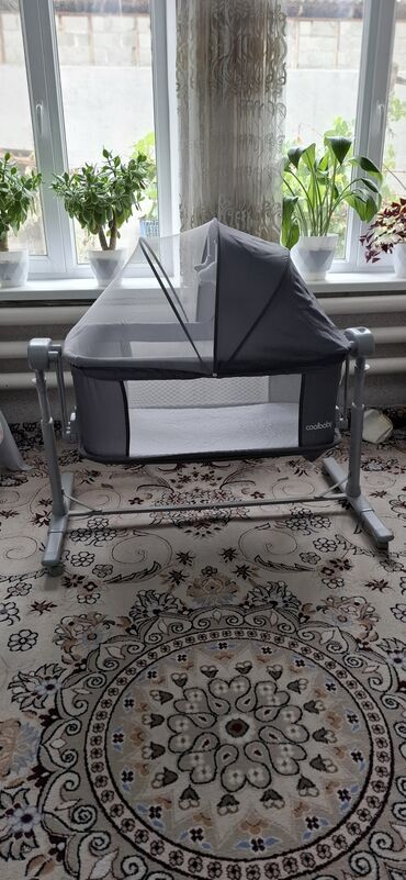 страшный машинка: Детская прикроватная колыбель Coolbaby с москитной сеткой и