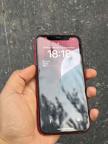 iphone x qiyməti: IPhone Xr, 64 GB, Qırmızı, Face ID — 1