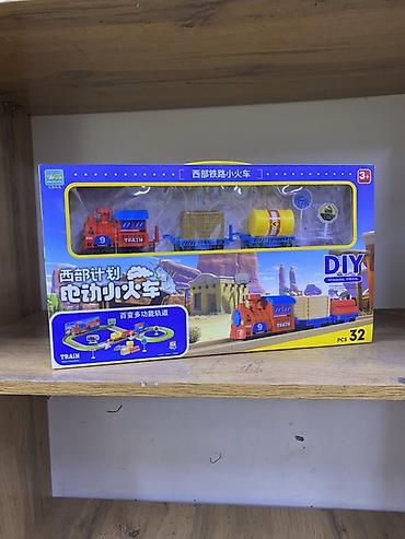 Детский мир: Игровой набор «Поезд с рельсами» (DIY, 32 детали) - Тематика — 1