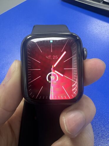 часы мужские apple watch: Apple watch 6 series nike 44mm Хорошее состояние. В комплекте зарядка