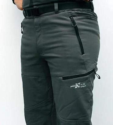 kamel sako: Muške outdoor pantalone Mountain X Spirit – sivo antracit - — 3