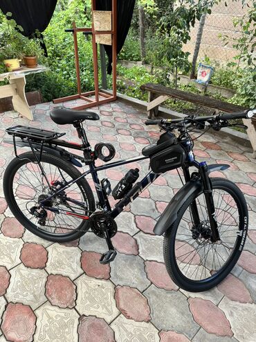 велосипед 2000: Горный велосипед, Laux, Рама M (156 - 178 см), Алюминий, Китай, Б/у