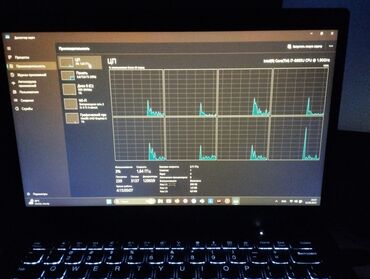 купить ноутбук в кыргызстане: Ультрабук, Lenovo, 16 ГБ ОЗУ, Intel Core i7, 13.3 ", Б/у, Для несложных задач, память NVMe SSD