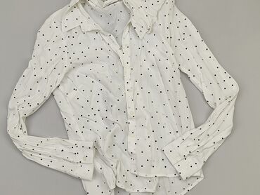 bluzki białe z długim rękawem: Shirt, S (EU 36), condition - Good