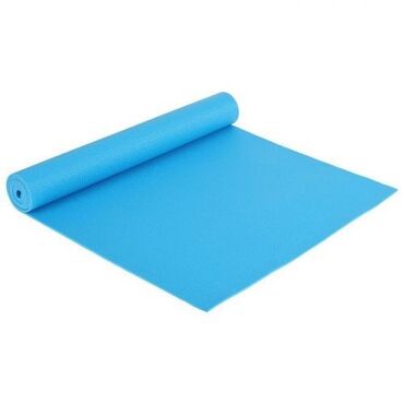 коврик для занятий спортом: Коврик для йоги 173 х 61 х 0,4 см, цвет синий Бесплатная доставка по