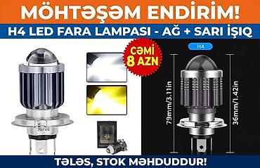 İşıqlandırma sistemləri: MOTO LED işıqlandırma aksesuarları 1) Moto LED projektor fara – — 5