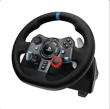 ps4 vr: Игровой руль Logitech G29 Driving Force + педали + рычаг КПП Driving — 3