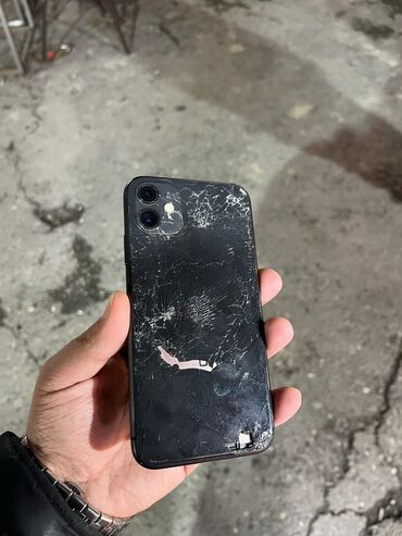 i̇phon: IPhone 11, 128 GB, Qara, Face ID