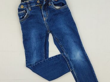 ciepłe rajstopy: Jeans, Lupilu, 3-4 years, 98/104, condition - Perfect