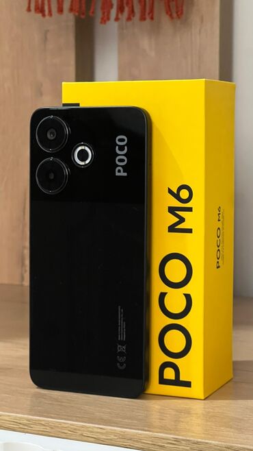 Poco: Poco M6, 256 ГБ, цвет - Черный