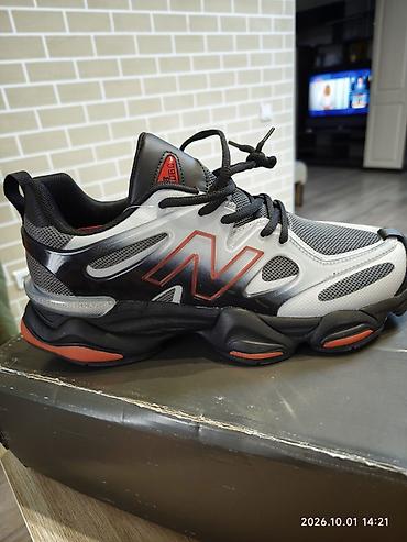 Мужские кроссовки, 44, New Balance, Новый, цвет - Серый