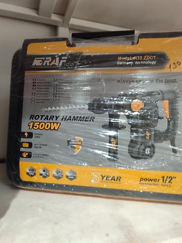 RAF Rotary Hammer R32 ZDCT – Professional Tools Xüsusiyyətlər: - Güc lalafo.az -da RAF Rotary Hammer R32 ZDCT – Professional Tools Xüsusiyyətlər: - Güc