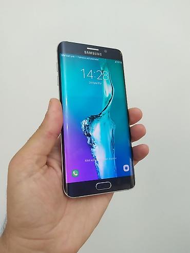 Mobil telefonlar: Samsung Galaxy S6 Edge Plus, 32 GB, rəng - Göy, Sensor — 2