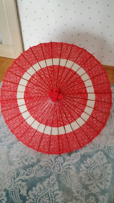 Японский зонтик. Привезен из Японии. Ручная работа