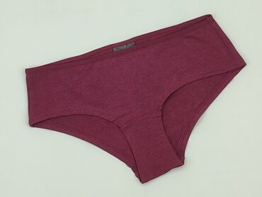 bordowa spódnice z eko skóry: Panties, H&M, S (EU 36), condition - Perfect