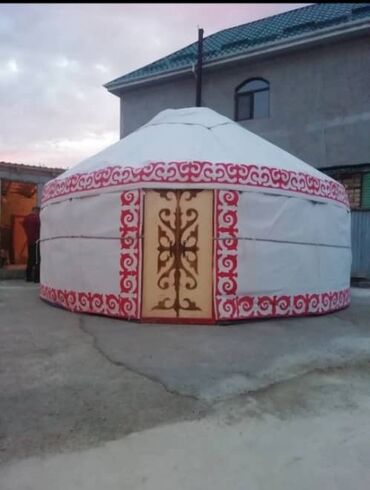 Аренда юрт: Аренда юрты, Каркас Деревянный, 65 баш, С полом — 7