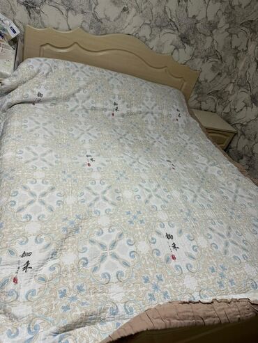 упаковочные пакеты для постельного белья: Спальный гарнитур, Двуспальная кровать, Дерево, цвет - Бежевый