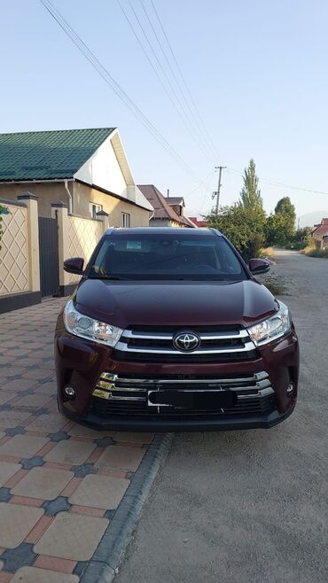 Toyota: Toyota Highlander: 2018 г., 3.5 л, Автомат, Бензин, Кроссовер